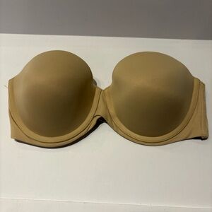 Maidenform Tan Strapless Bra Underwire, Padded NWOT size 38C